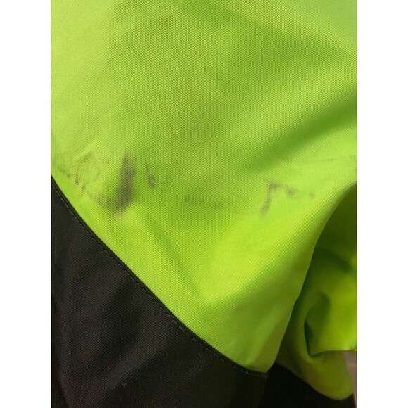 VTG 90s Arctic Cat Wear Jacket Snowmobile Racing Coat Mens XL USA Made Neons - Picture 16 of 16